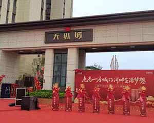漯河市恒宇安防技术有限公司祝贺漯河天纵城项目盛大交付
